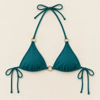 Comet Micro Triangle Top, laid flat, front view