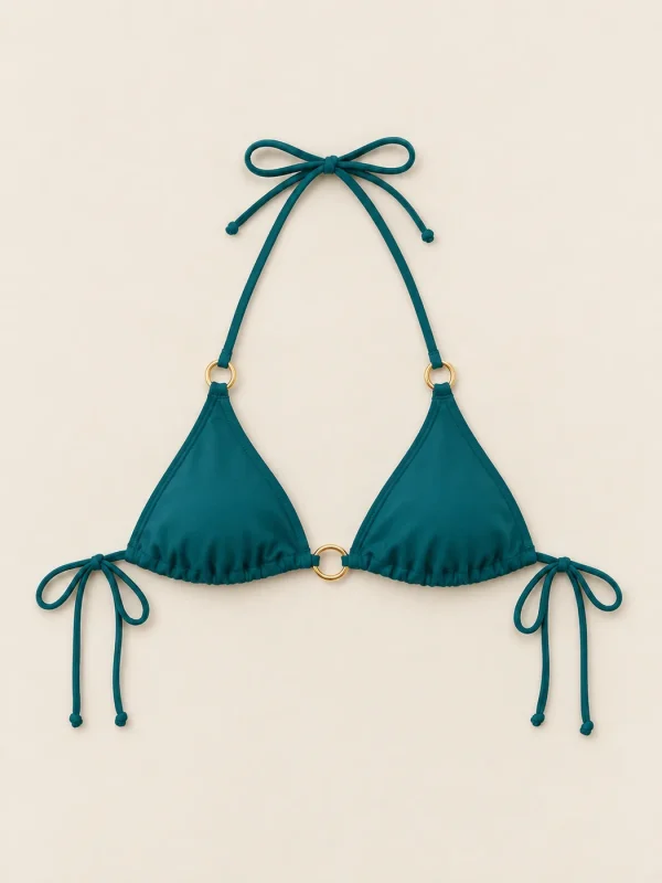 Comet Micro Triangle Top, laid flat, front view