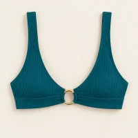 Corona Longline Top, laid flat, front view