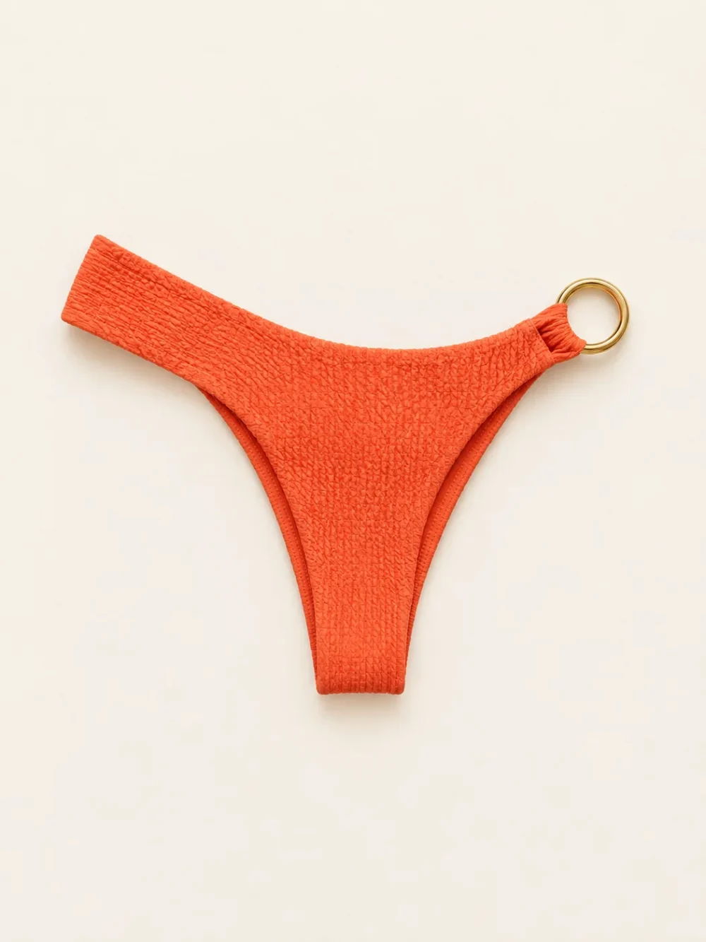 Lune Asymmetric Bottom, laid flat, front view