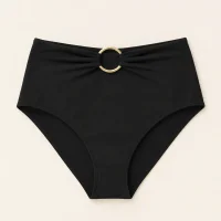 Saturn High-waist Bottom, laid flat, front view