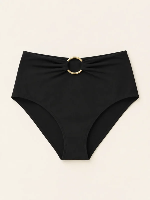 Saturn High-waist Bottom, laid flat, front view